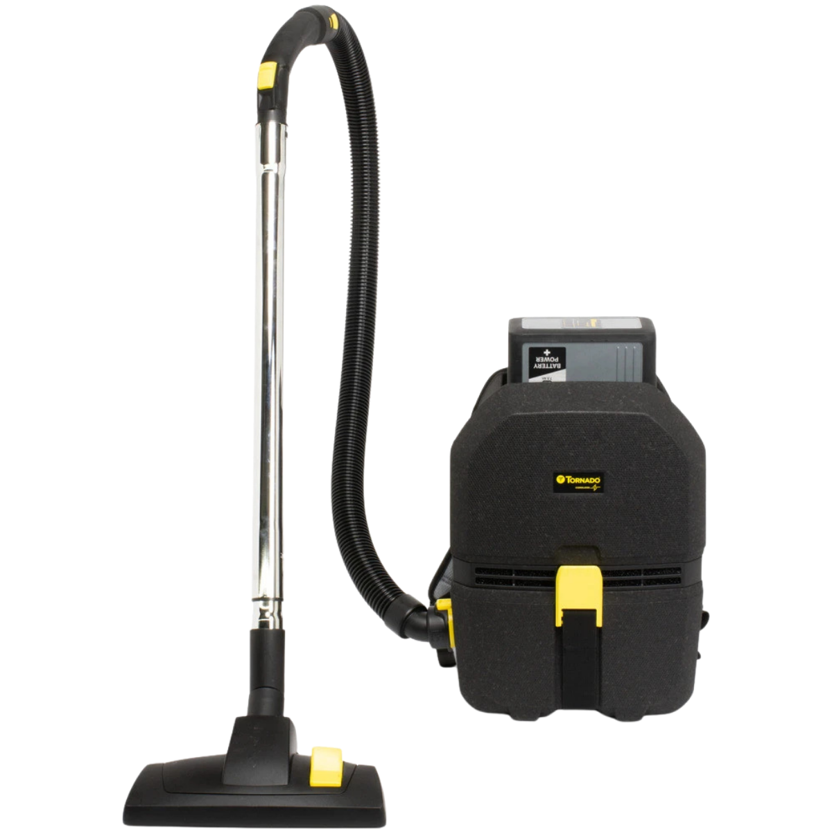 Tornado Zephyr Battery-Operated Backpack Industrial Vacuum - Main