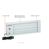 TPI Under-Desk Radiant Heater - Measurements
