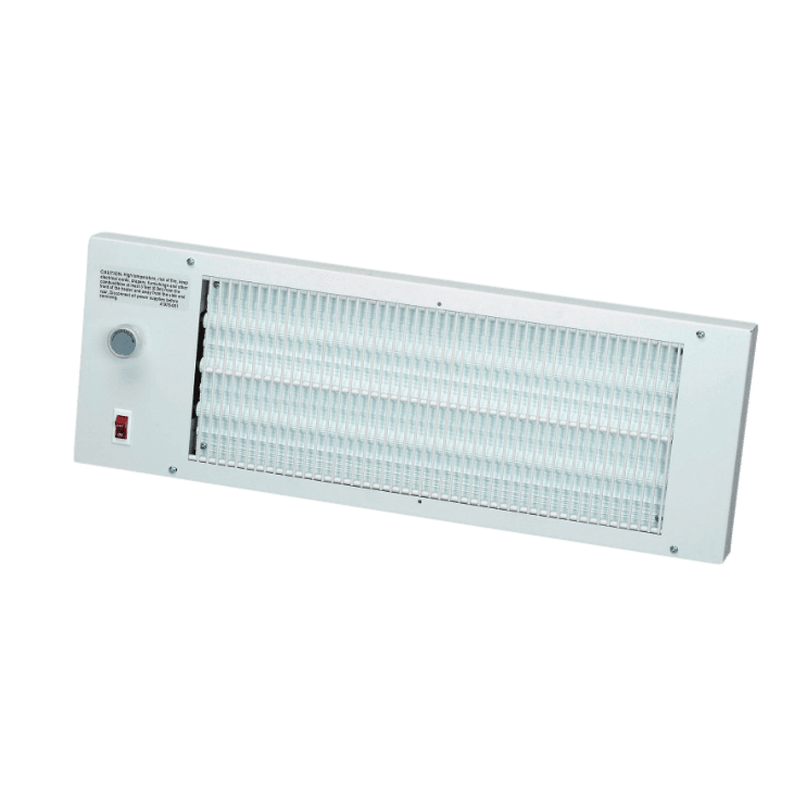 TPI Under-Desk Radiant Heater - Side View