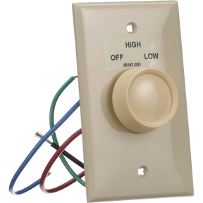 TPI 2-SW 2-Speed Wall Switch & Plate - Main