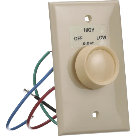 TPI 2-SW 2-Speed Wall Switch & Plate - Main
