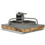 TPI BD242WHS Heavy Duty Belt Drive Whole House Fan - Side