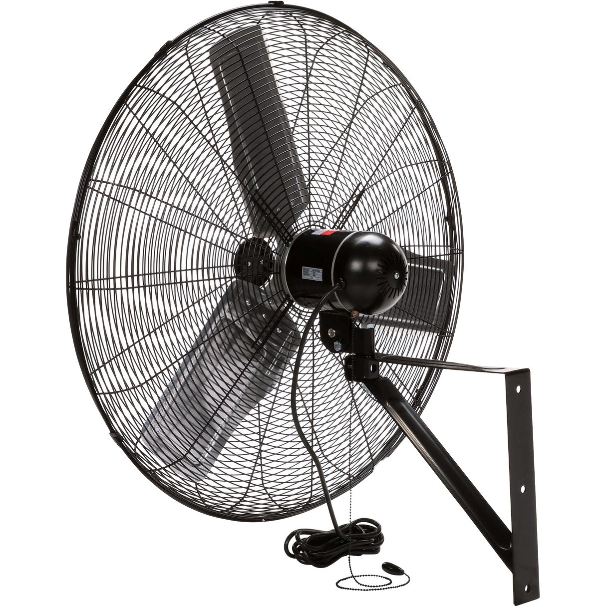 TPI CACU 3-Speed 1/4 HP Fixed Commercial Fan - 30-in Wall Mount - Back