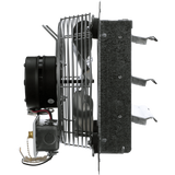 TPI CE10DS Direct Drive Shutter Mounted Exhaust Fan - Side