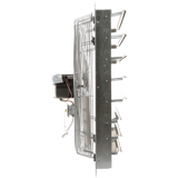 TPI CE30DS Direct Drive Shutter Mounted Exhaust Fan - Side