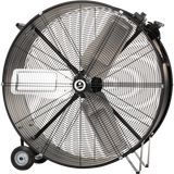 TPI 2-Speed Direct Drive Commercial Portable Drum Fan - 30-in 1/5 HP Fixed Head - Front