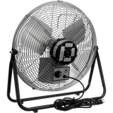 TPI F-TE 3-Speed 1/8 HP Tilt Head Industrial Floor Fan - 18-in - Angle