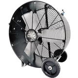 TPI PBX Direct Drive Industrial Portable Drum Fan - 36-in 1/3 HP - Main