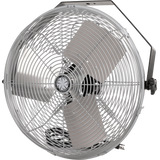 TPI U-TE 3-Speed 1/8 HP Tilt Head Industrial Wall Mounted Work Station Fan - Main