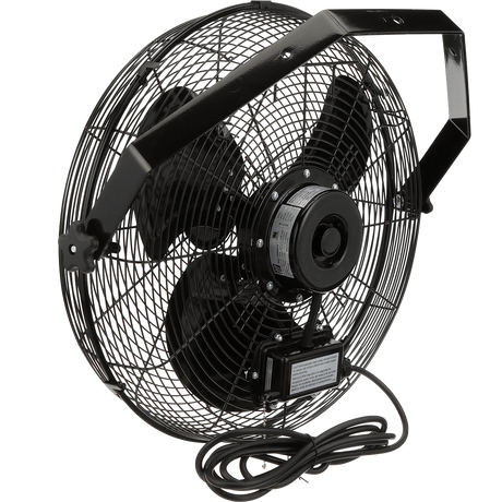 TPI U-TEHD 3-Speed Outdoor Rated Industrial Yoke Mount Fan - U18TEHD - Back
