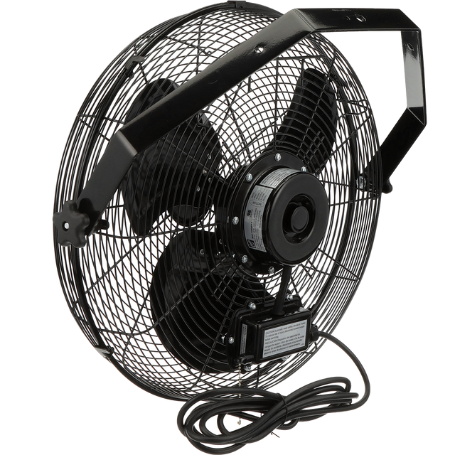 TPI U-TEHD 3-Speed Outdoor Rated Industrial Yoke Mount Fan - U18TEHD - Back