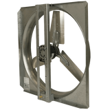 Triangle Engineering Comfort Aide 1/4 HP Whole House Fan - Angle