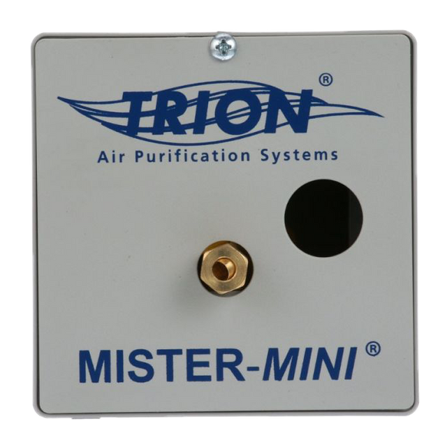 TRION Mister Mini Duct-Mounted Atomizing Humidifier - Front