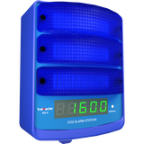 TrolMaster Carbon-X CO2 Alarm Station - Blue Light Angle