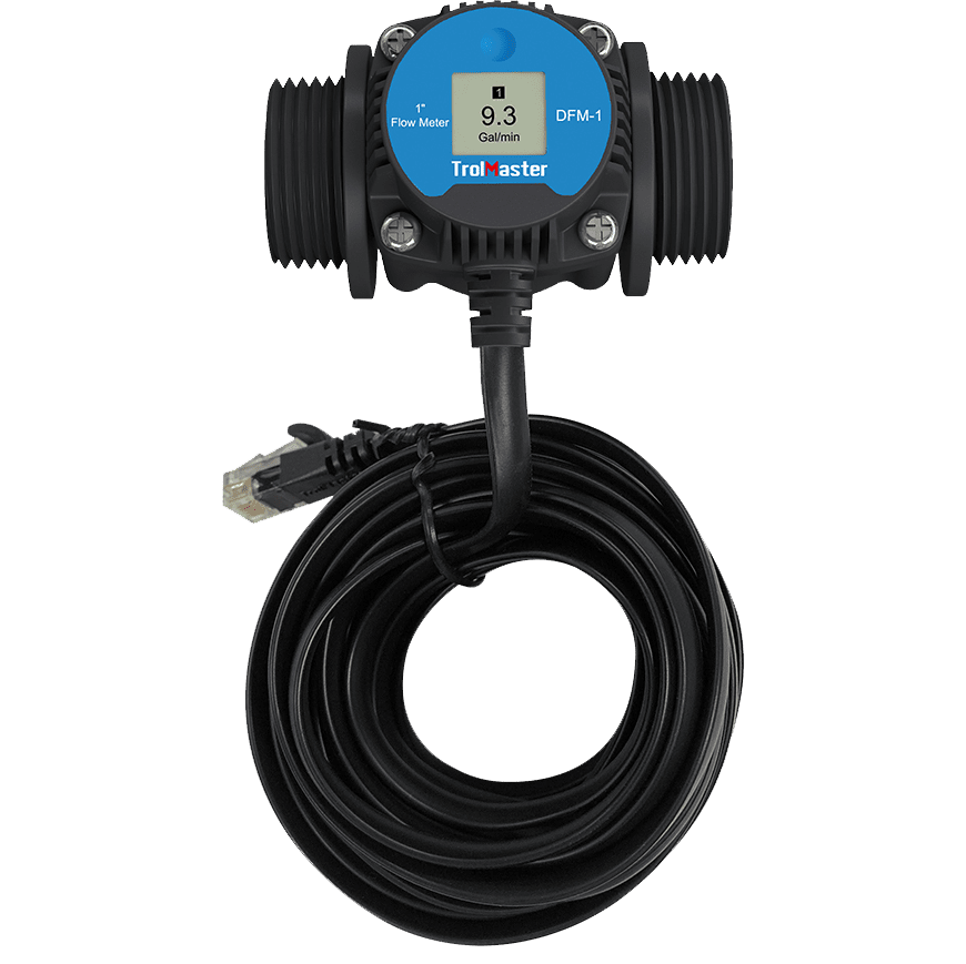 Trolmaster Digital Flow Meter - 1" - Cord