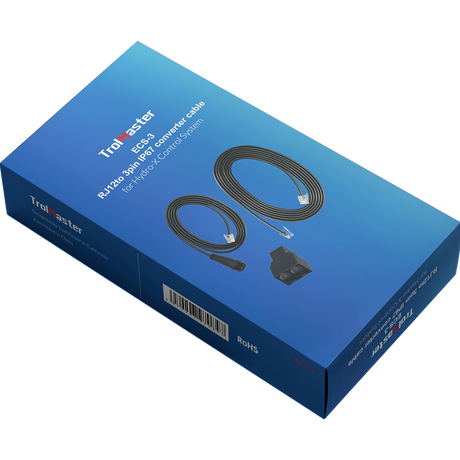 Trolmaster Hydro-X RJ12 to 3Pin IP67 Cable Set - Box