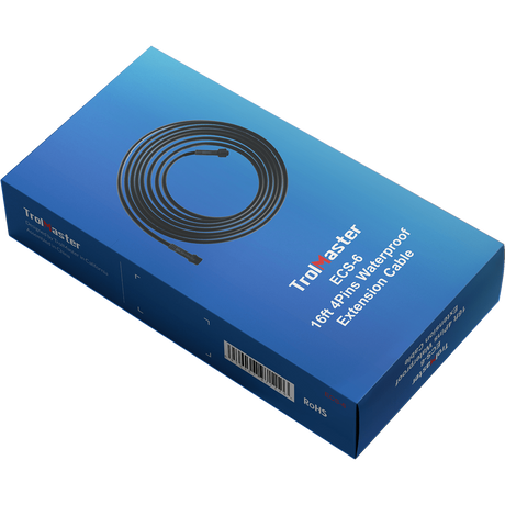 Trolmaster 16ft 4Pins Waterproof Extension Cable - Box