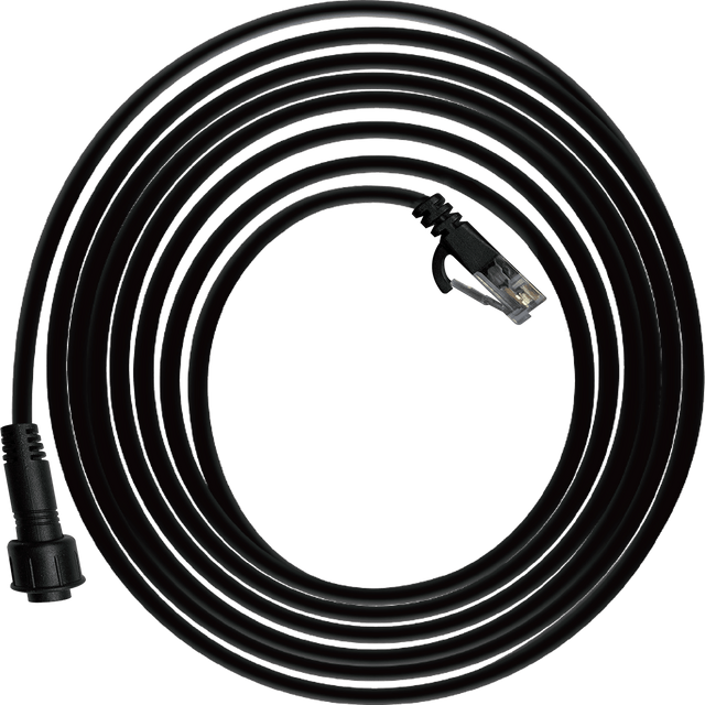 Trolmaster 12ft RJ12 to 4Pin IP65 Connector Cable