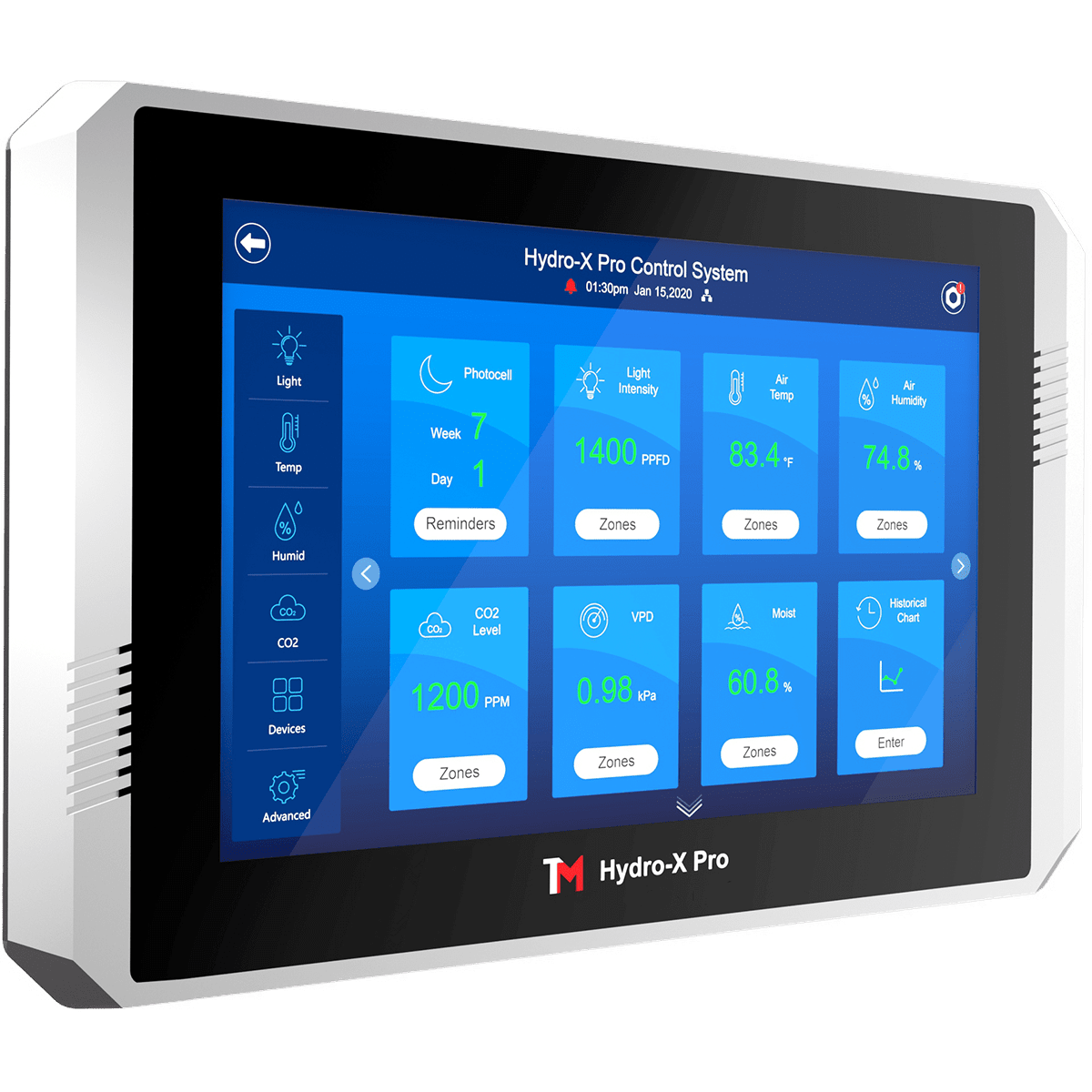 TrolMaster HCS-2 Hydro-X Pro Environment Control System - Angle