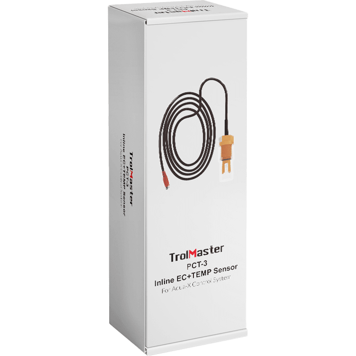 TrolMaster Drop-in/inline Heavy Duty Nutrient EC/Temp Sensor - Box