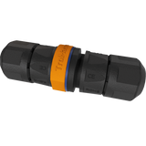 Trolmaster RJ12 Waterproof Straight-Through Inline Coupler  - Angle