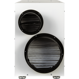 Side Angle of the Santa Fe Ultra120 Whole House Ventilating Dehumidifier