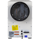 Side Angle of the Santa Fe Ultra120 Whole House Ventilating Dehumidifier