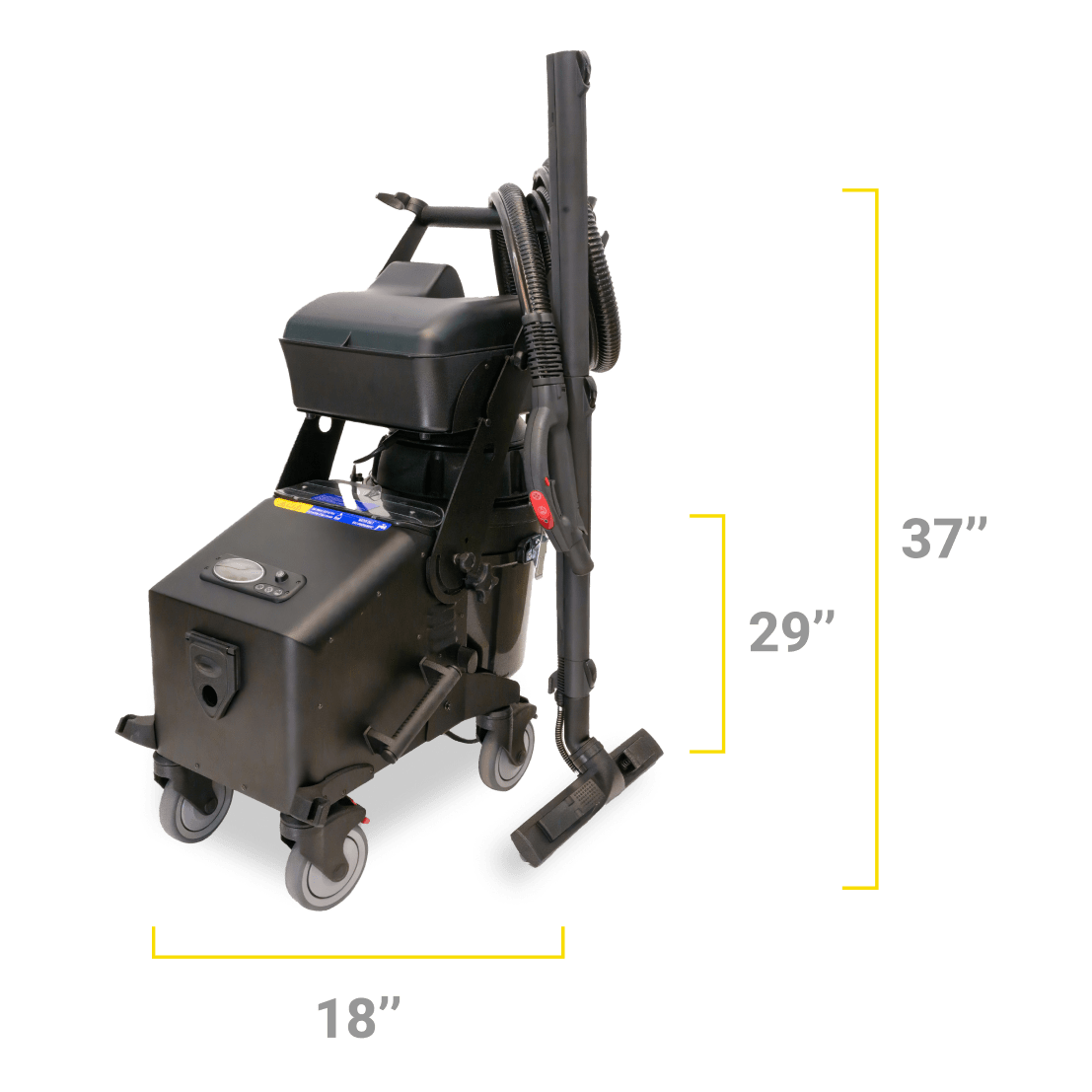 US Steam Eagle Plus Steam Cleaner - Dimensions
