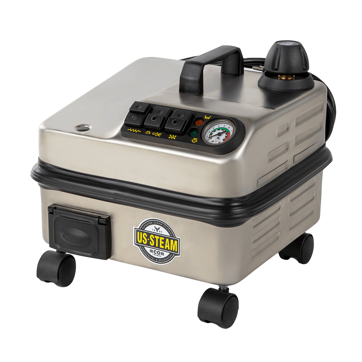 US Steam Falcon Plus Commercial Vapor Steam Cleaner - Side