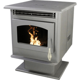US Stove 5040 Small Pellet Stove - Left Angle