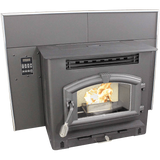 US Stove 6041i Multi-Fuel Stove Insert - Left Angle
