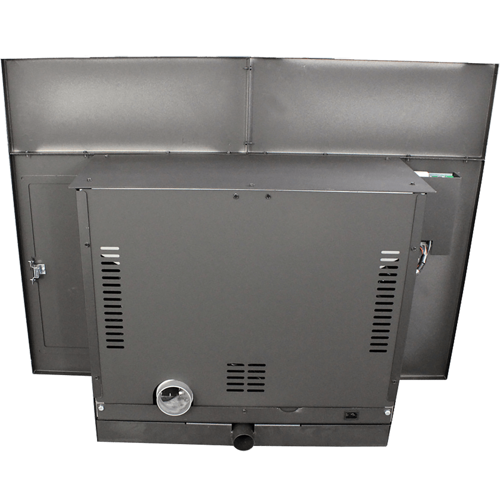 US Stove 6041i Multi-Fuel Stove Insert - Back