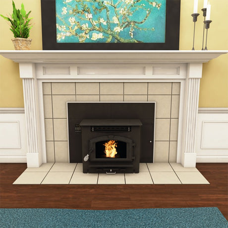 US Stove 6041i Multi-Fuel Stove Insert - in Living Room