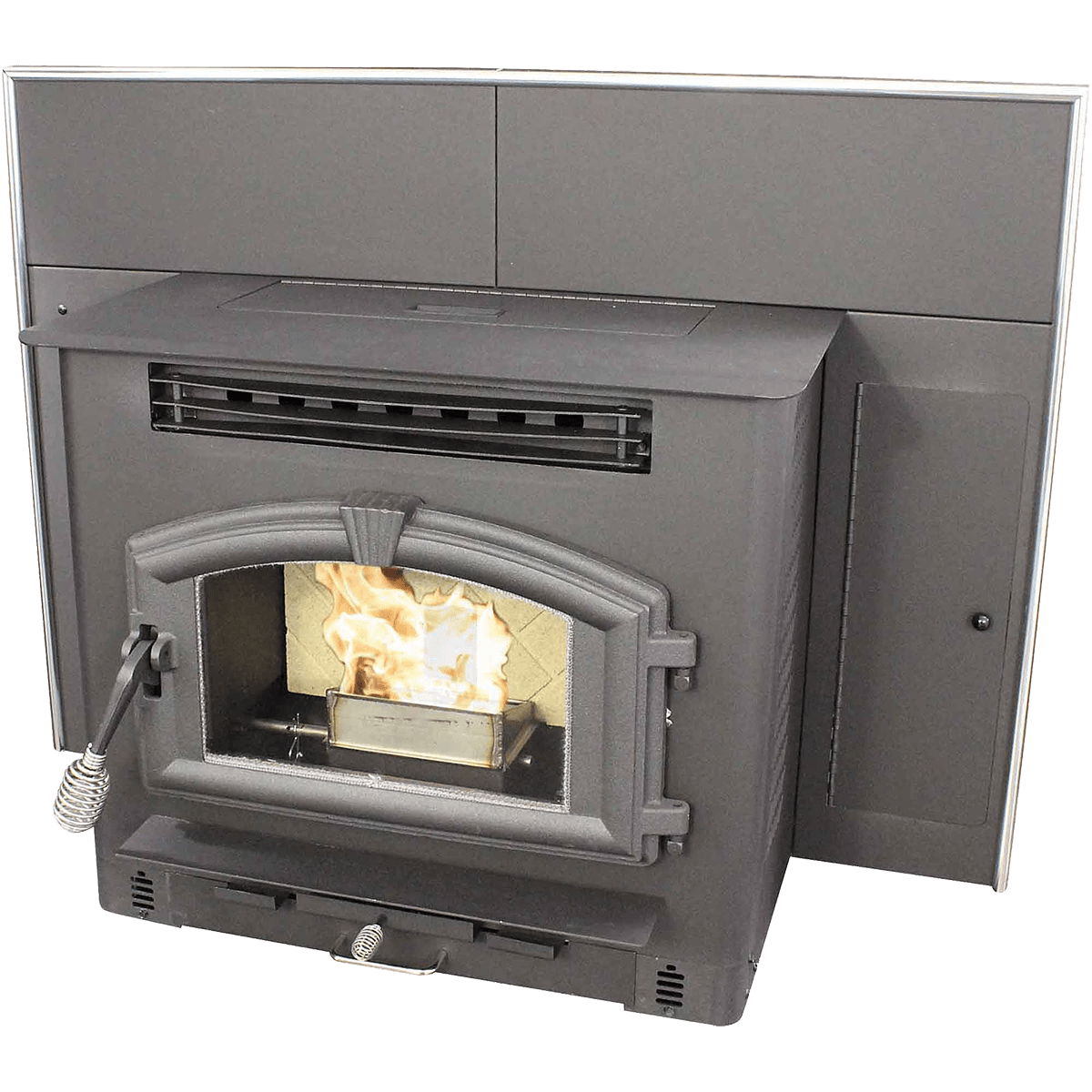 US Stove 6041i Multi-Fuel Stove Insert - Angle