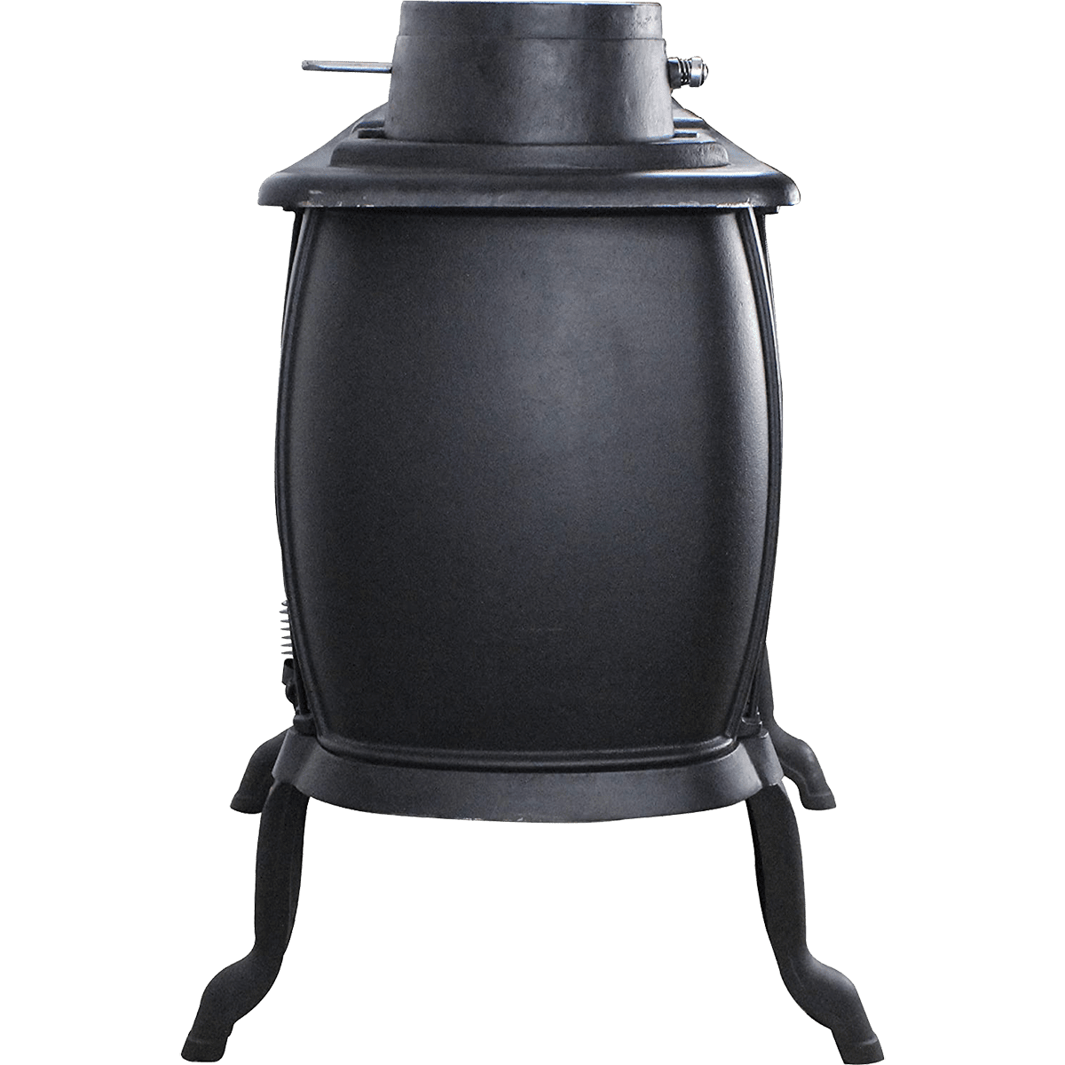 US Stove 900 Sq. Ft. Cast Iron Wood Stove - Back