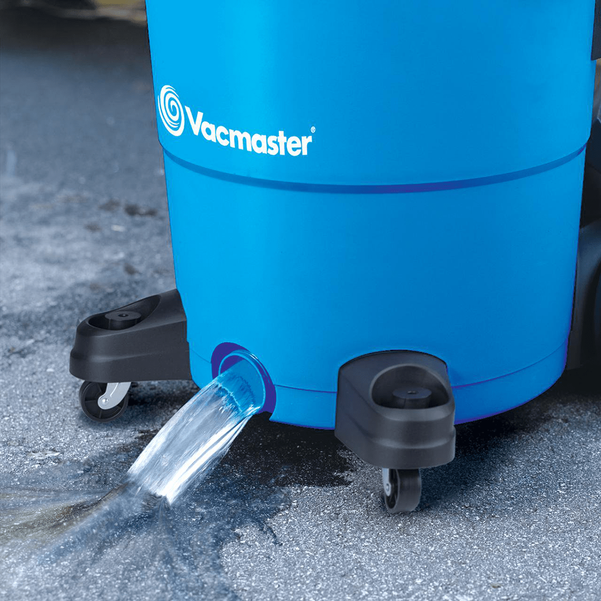 Vacmaster 10 Gallon Portable Wet/Dry Vacuum - Drain Port