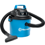 Vacmaster 2.5 Gallon Portable Wet/Dry Vacuum - Main