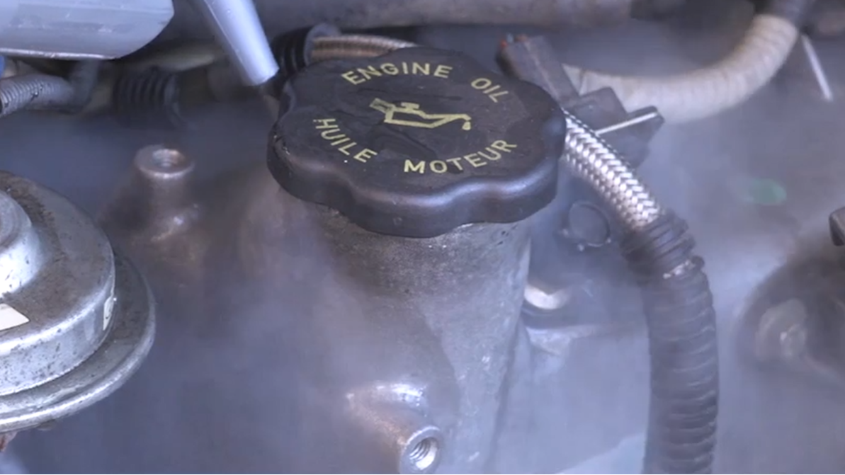 Vapamore MR-100 Primo Steam Cleaner cleans car engines