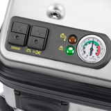 Vapor Clean Pro6 Solo Powerful Steam Cleaner - Controls with pressure gauge.