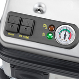 Vapor Clean Pro6 Solo Powerful Steam Cleaner - Controls with pressure gauge.