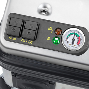 Vapor Clean Pro6 Solo Powerful Steam Cleaner - Controls with pressure gauge.
