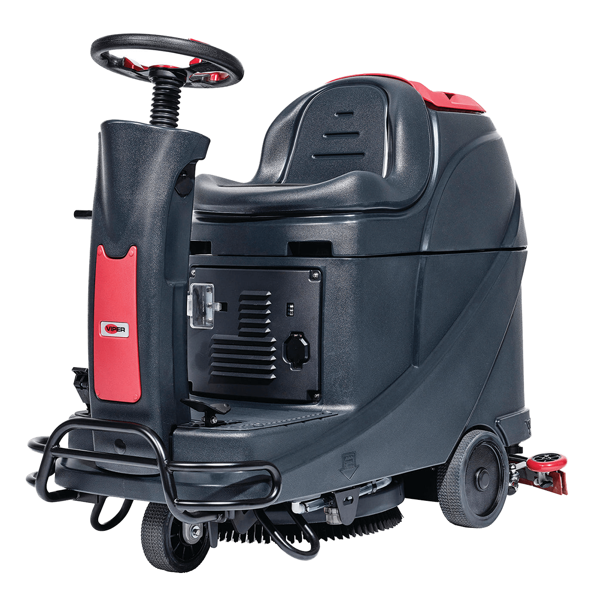 Viper AS530R Battery Ride-On Floor Scrubbers - Angle