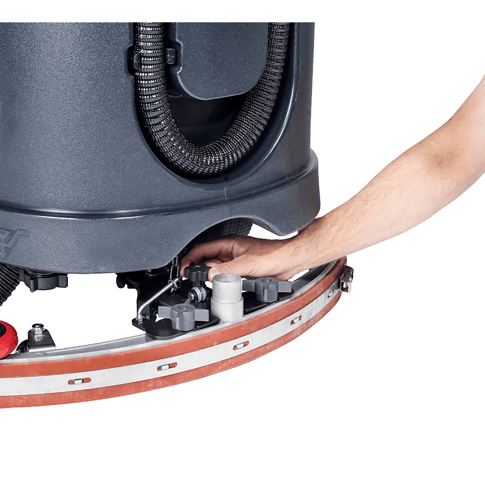 Viper AS530R Battery Ride-On Floor Scrubbers - Squeegee Adjustment