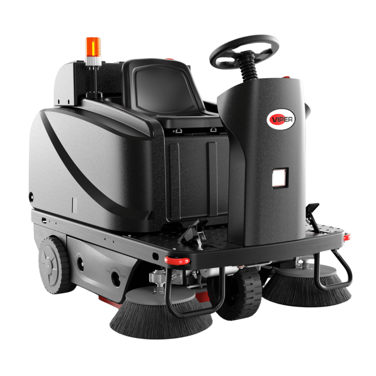 Viper ROS1300 Ride-On Sweeper with 34 Gallon Hopper – Sylvane