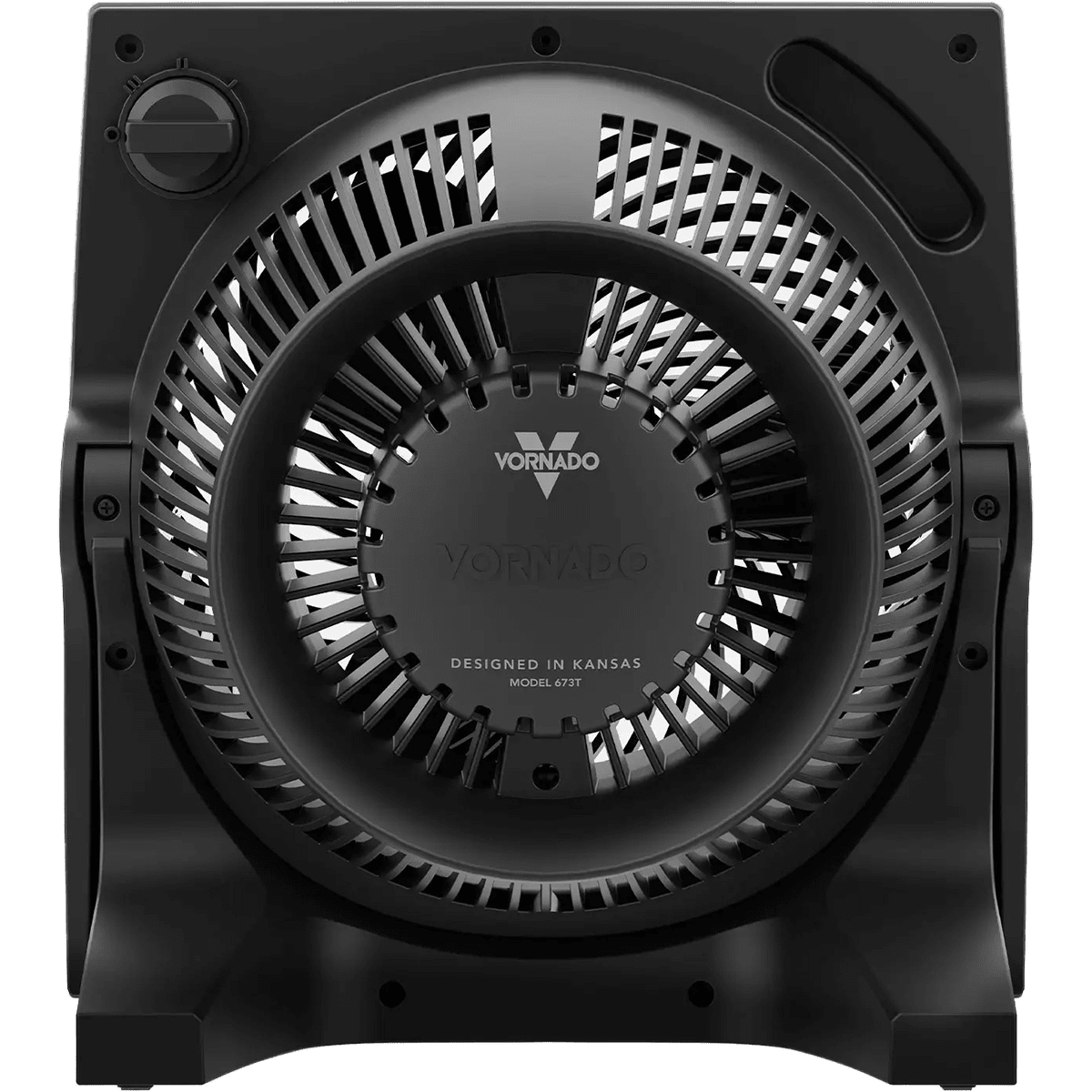 Vornado 673T Tilting Panel Whole Room Air Circulator - back