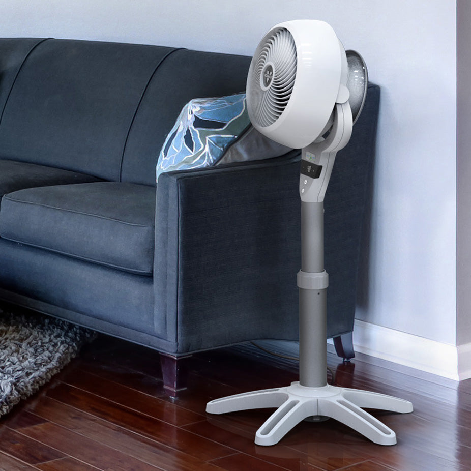 Vornado 6803DC Ice White Pedestal Fan – Sylvane