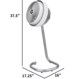 Vornado 783DC Stand Air Circulator - Dimensions