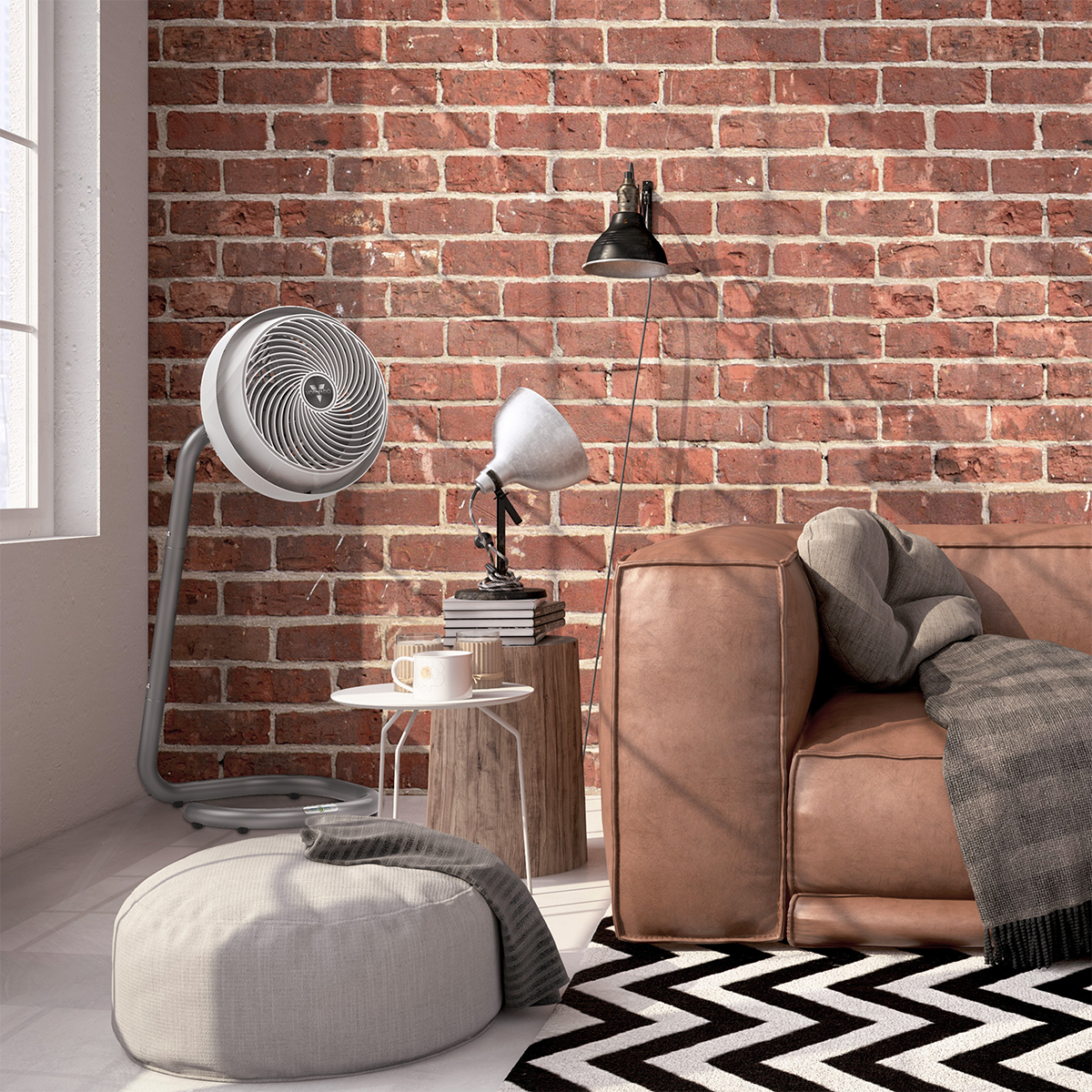 Vornado 783DC Stand Air Circulator - in Family Room