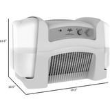 Vornado Evap40 Vortex Whole Room Humidifier - Dimensions