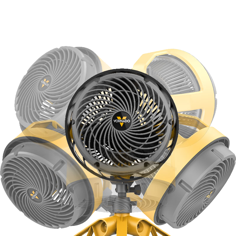 Vornado EXO5 Industrial Air Circulator - Multi-directional Fan Head